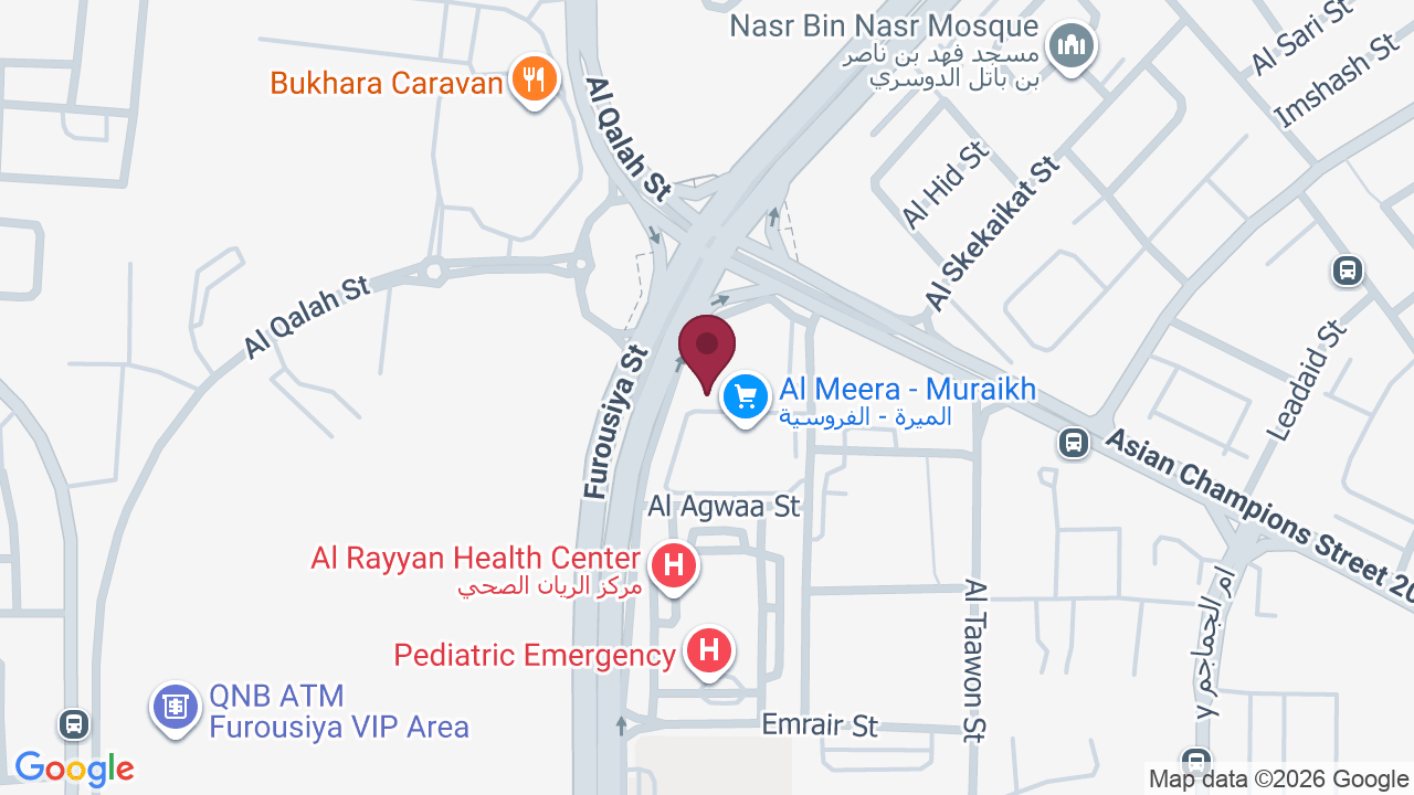 Map showing Aurora Beauty salon