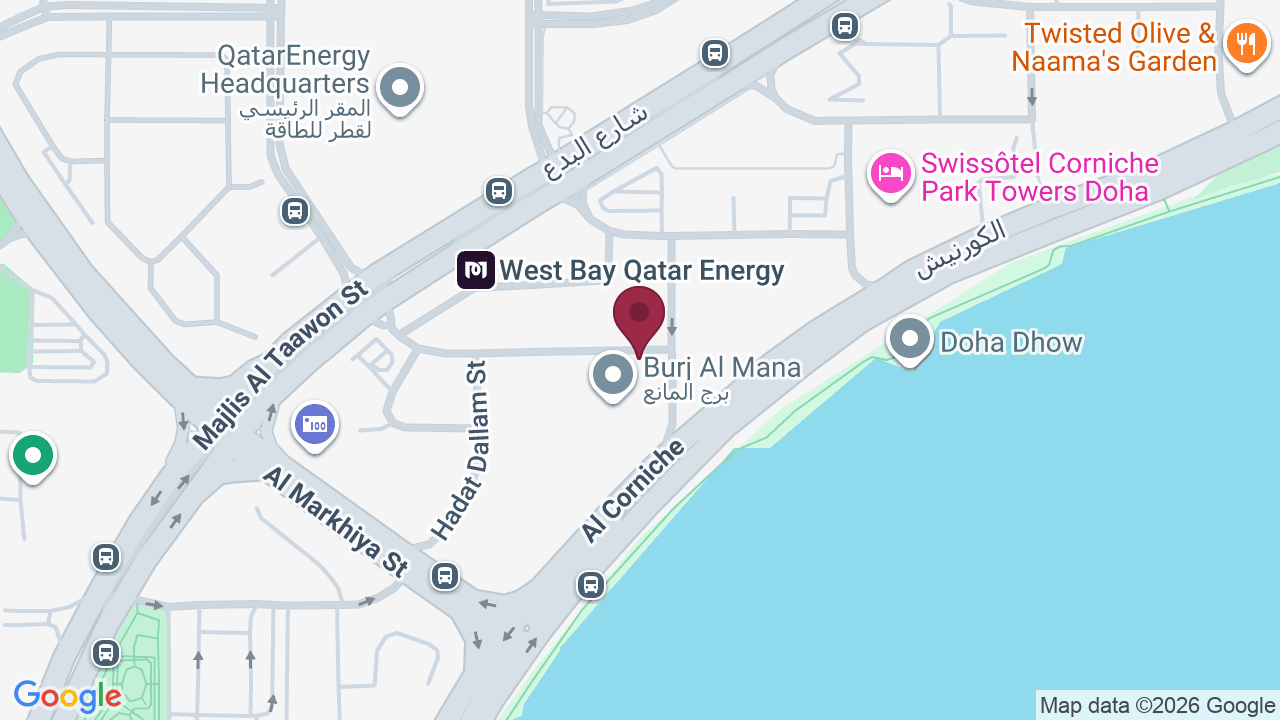 Map showing Celebrity – Burj Al Mana