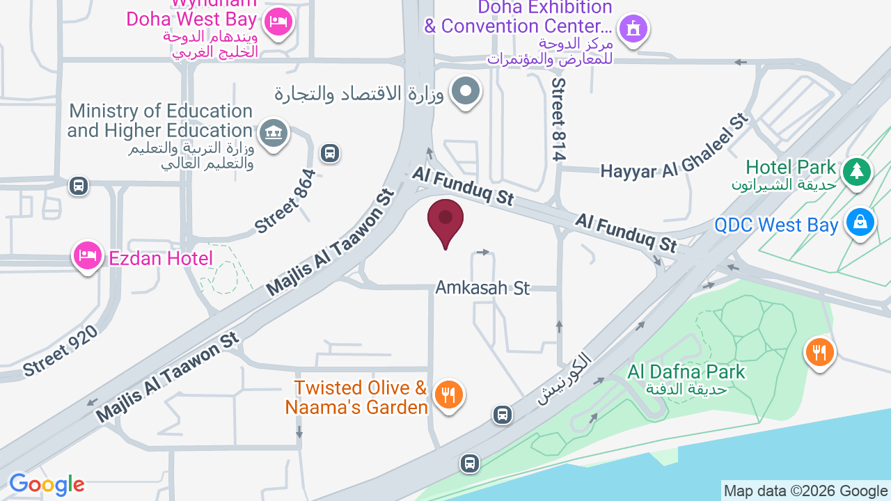 Map showing Nail and Beauty Lounge