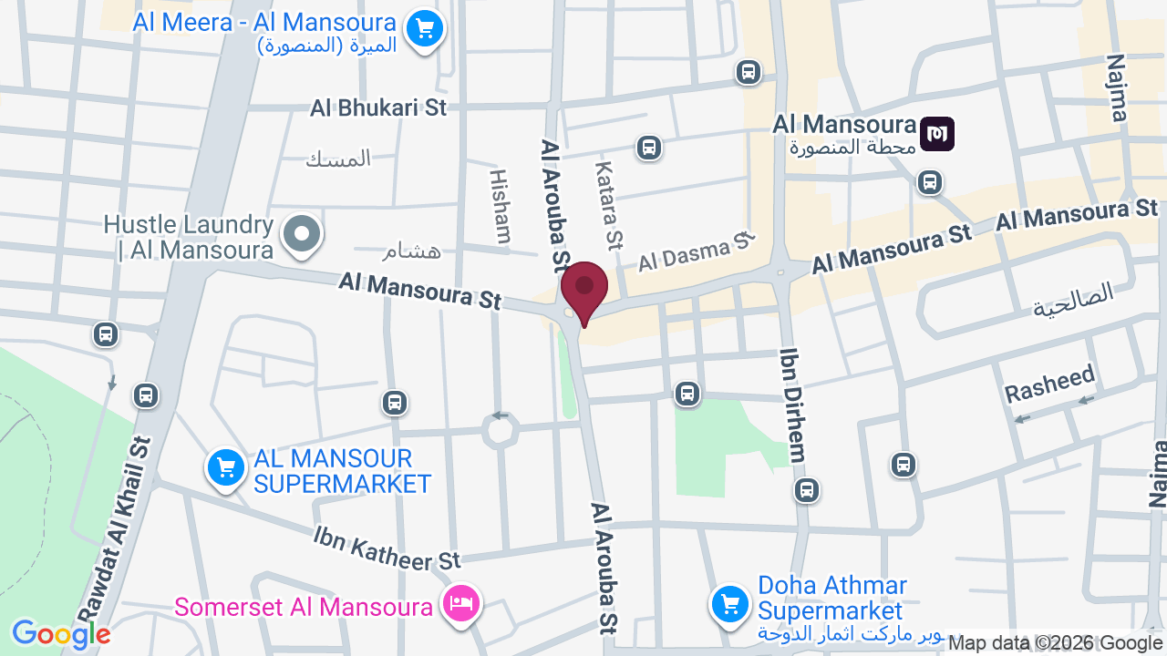 Map showing Vesna Beauty Lounge