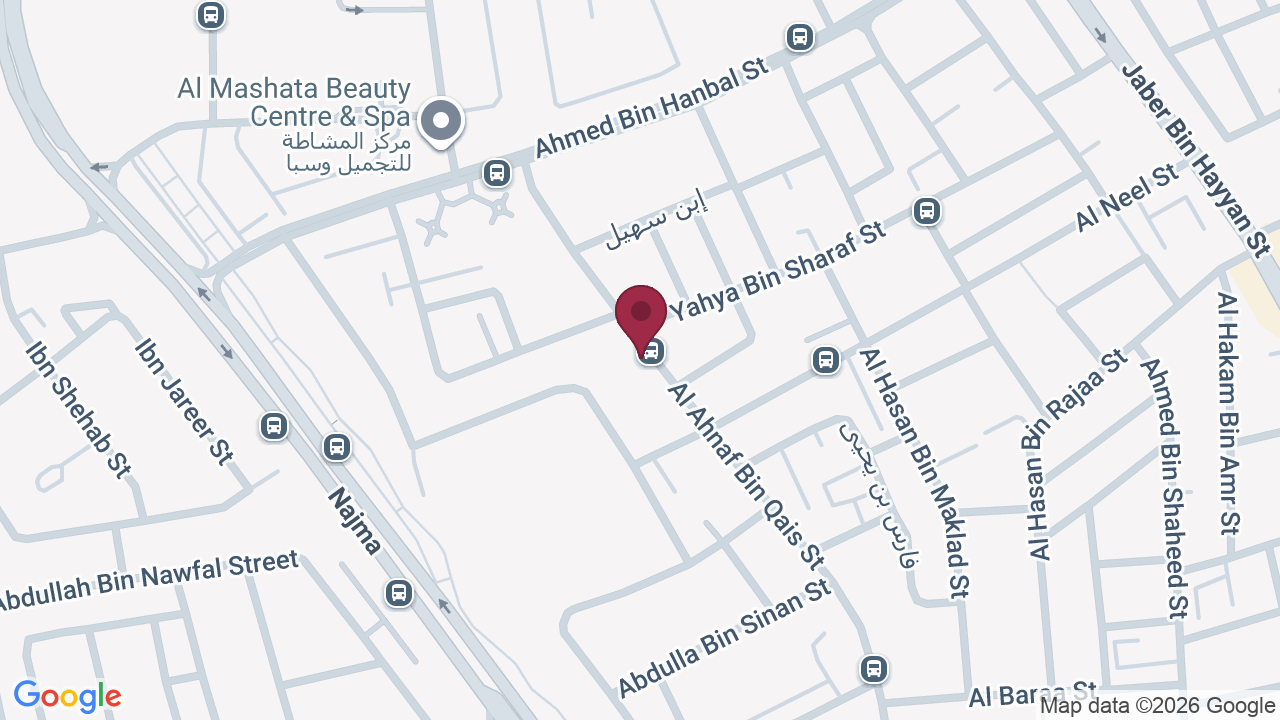 Map showing Sirena Beauty Center مركز سيرينا للتجميل