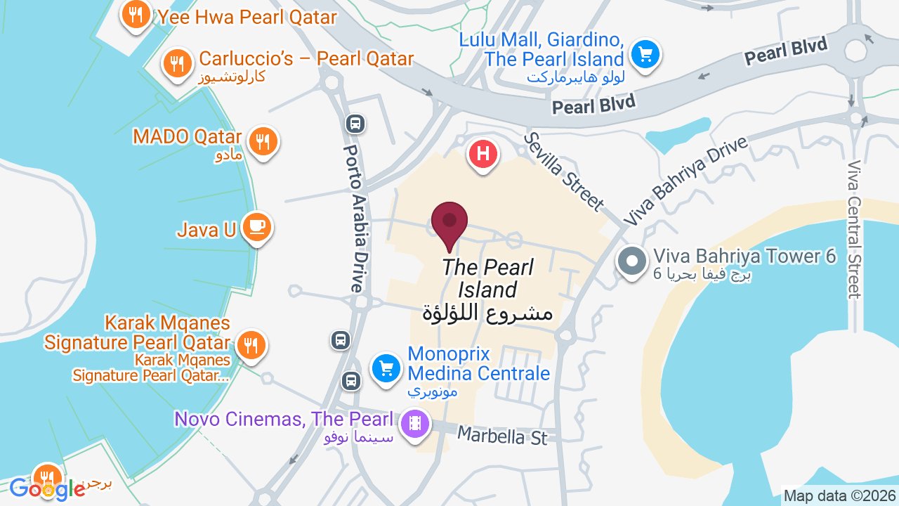Map showing Looks Men’s Salon