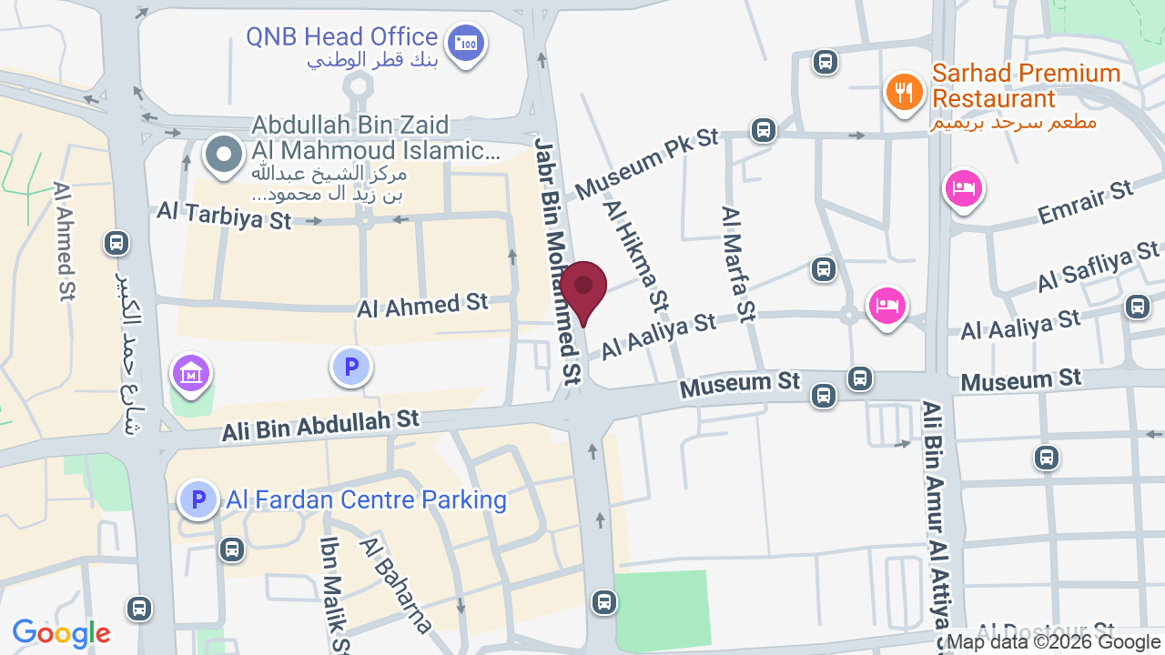 Map showing Glam Squad Beauty Salon