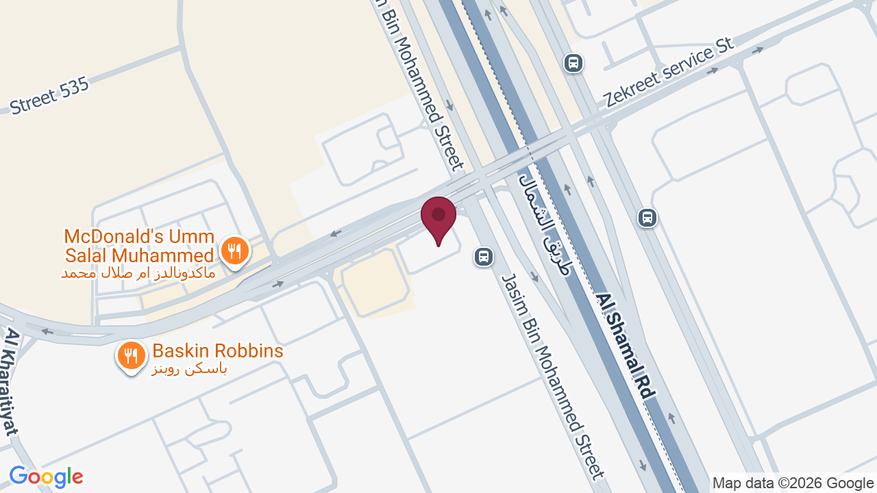 Map showing Barber Shop Salon