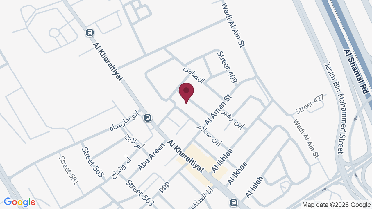 Map showing Argan Salon