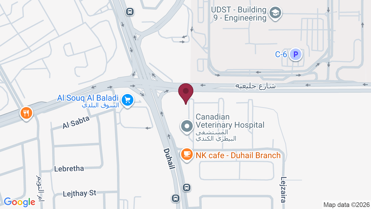 Map showing Noon Beauty Centre & Spa نون بيوتي سنتر اند سب