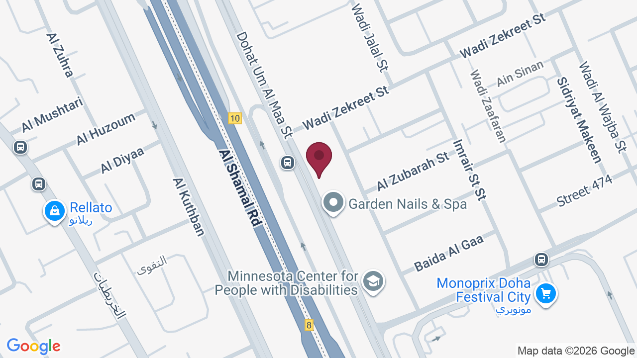 Map showing House of Beauty Salon & Spa