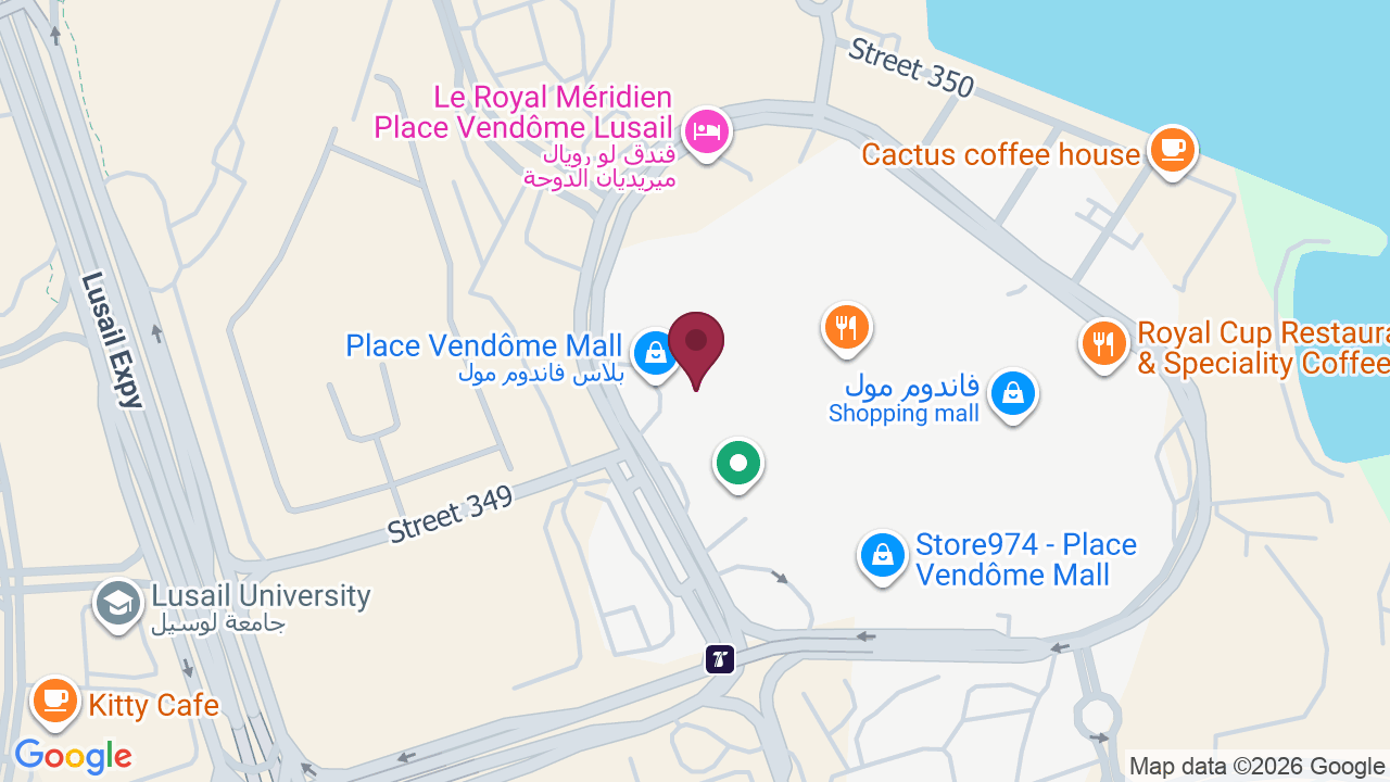 Map showing Beauty Box Salon