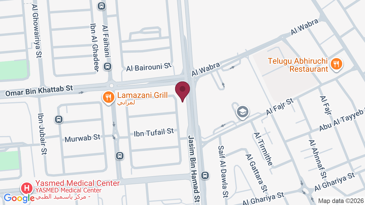 Map showing Man Cave Salon