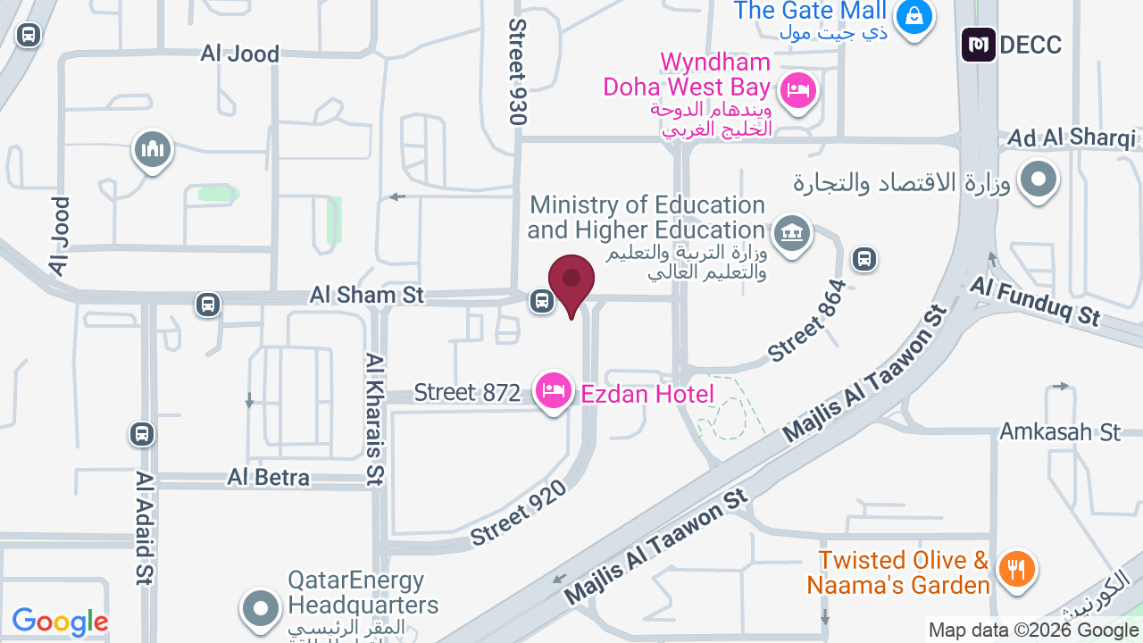 Map showing amel paris spa
