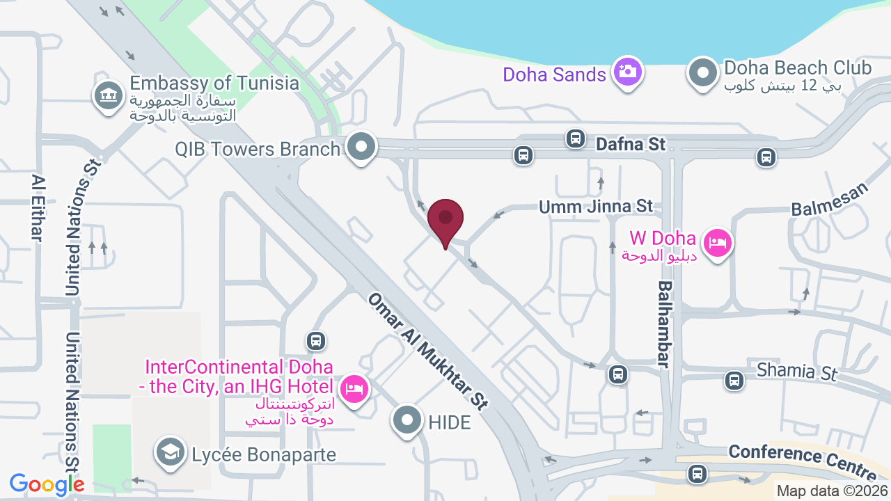 Map showing Beautication Beauty Salon