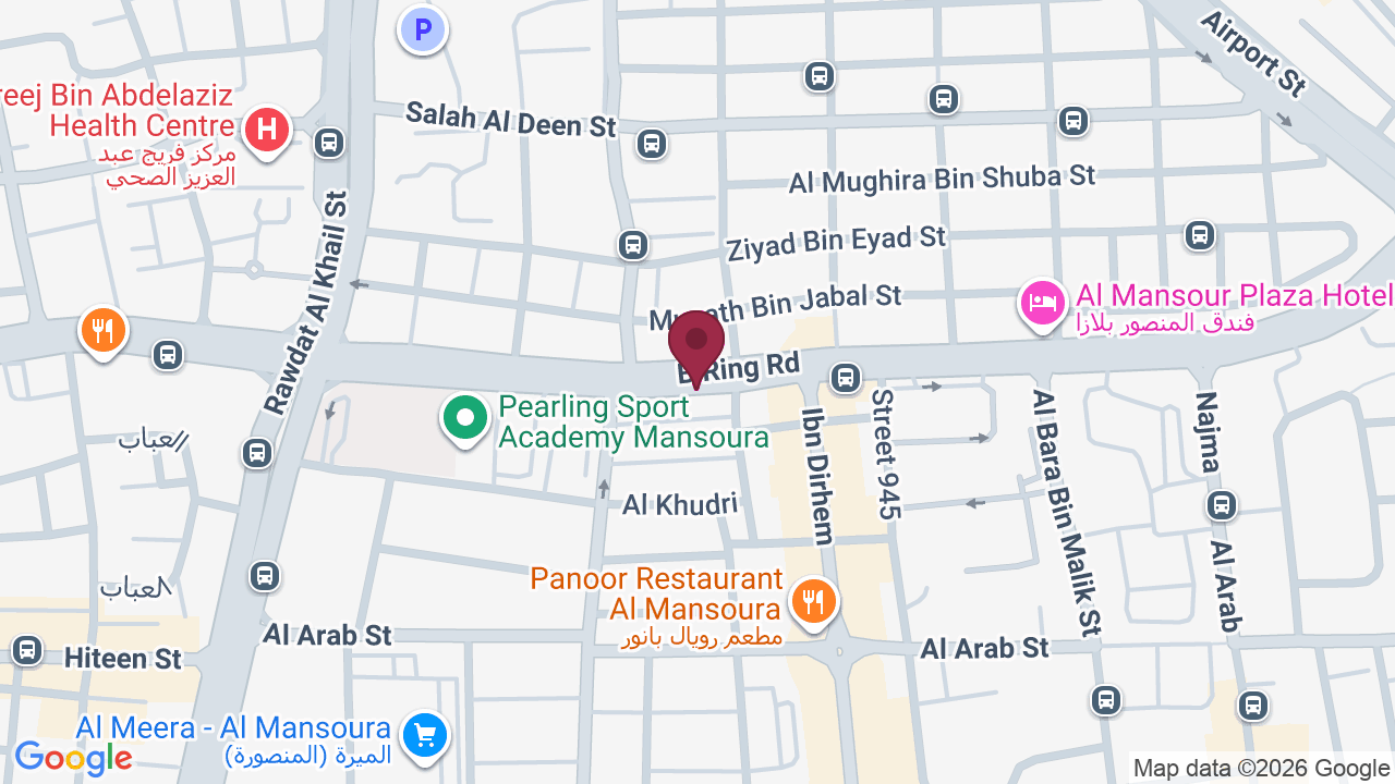 Map showing Doha Beauty Centre