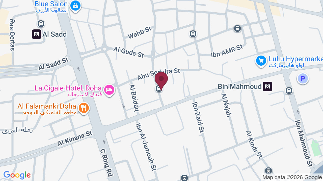 Map showing Prestige Barbershop