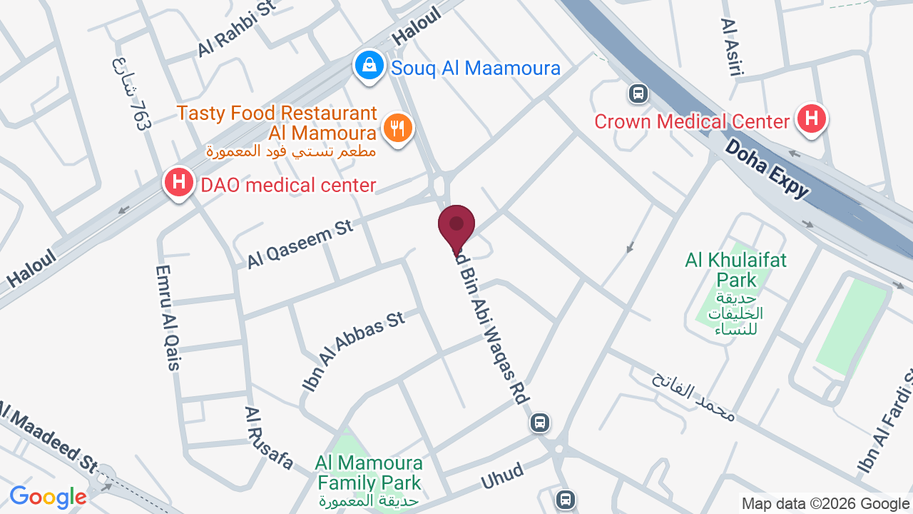 Map showing Marinaa beauty salon