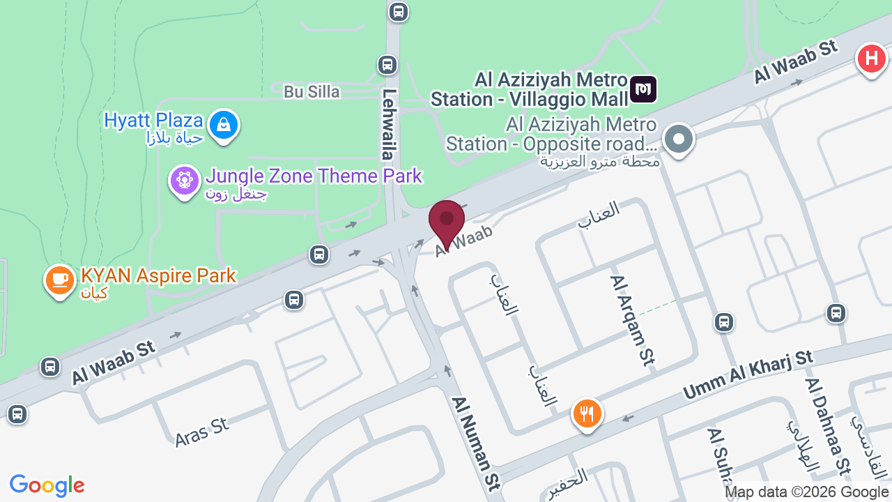 Map showing Maison de Joelle Qatar