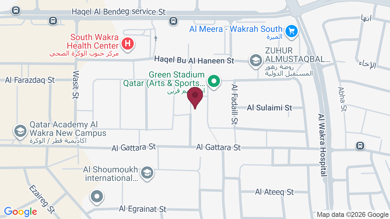 Map showing Salon Miss Beauty مس بيوتي