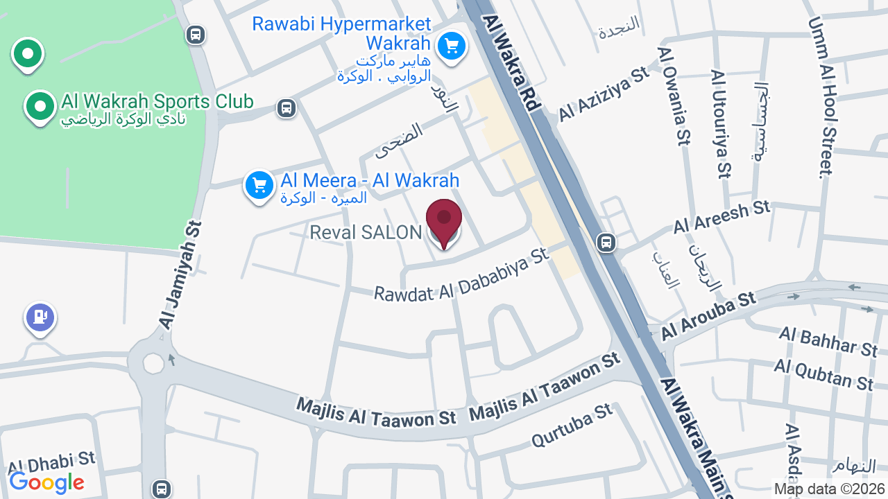 Map showing Reval SALON