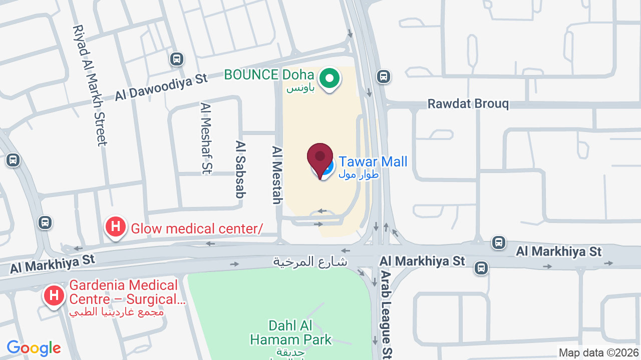 Map showing Powerhouse Gym