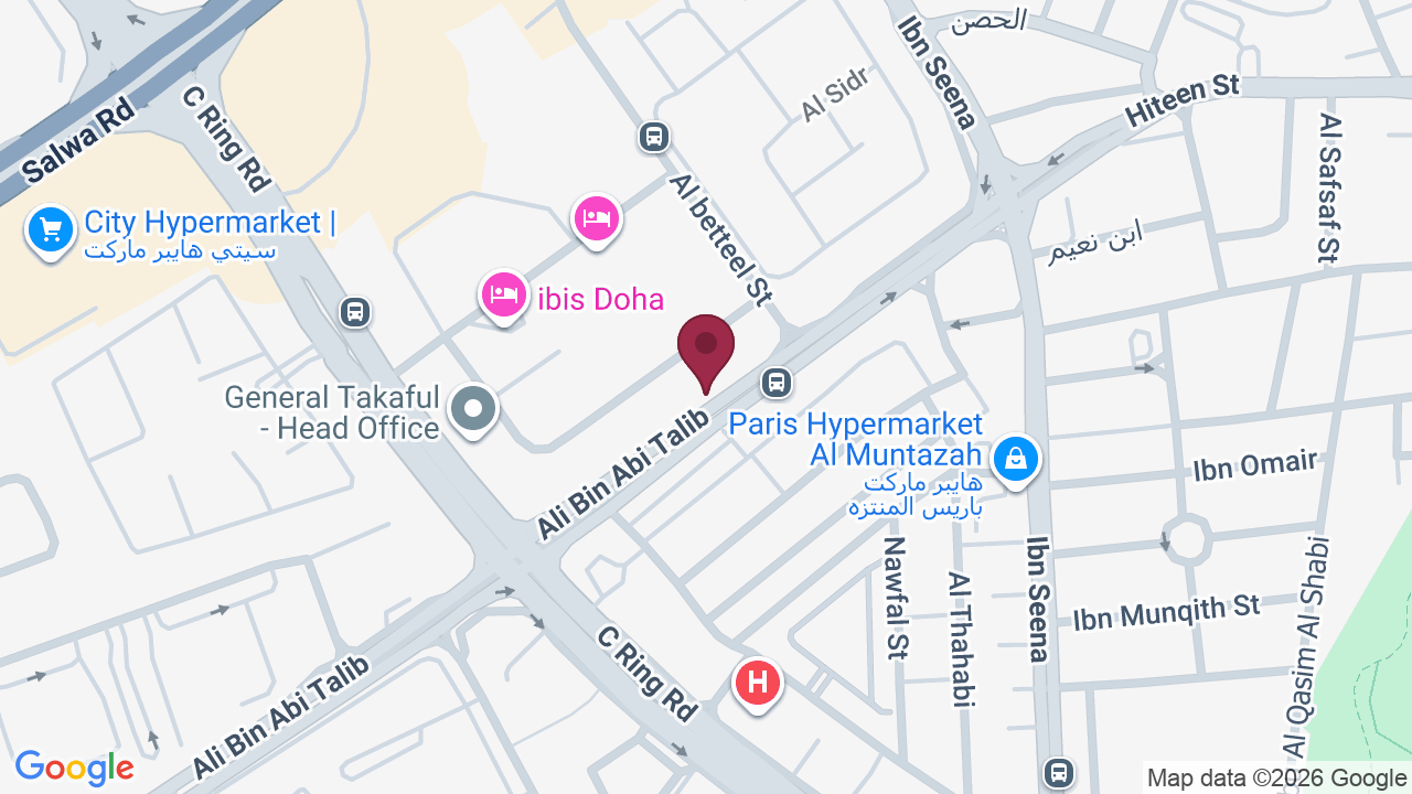 Map showing Trip Fit Gym