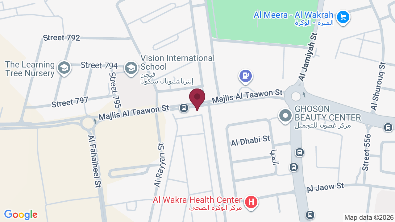 Map showing Five Beauty Lounge