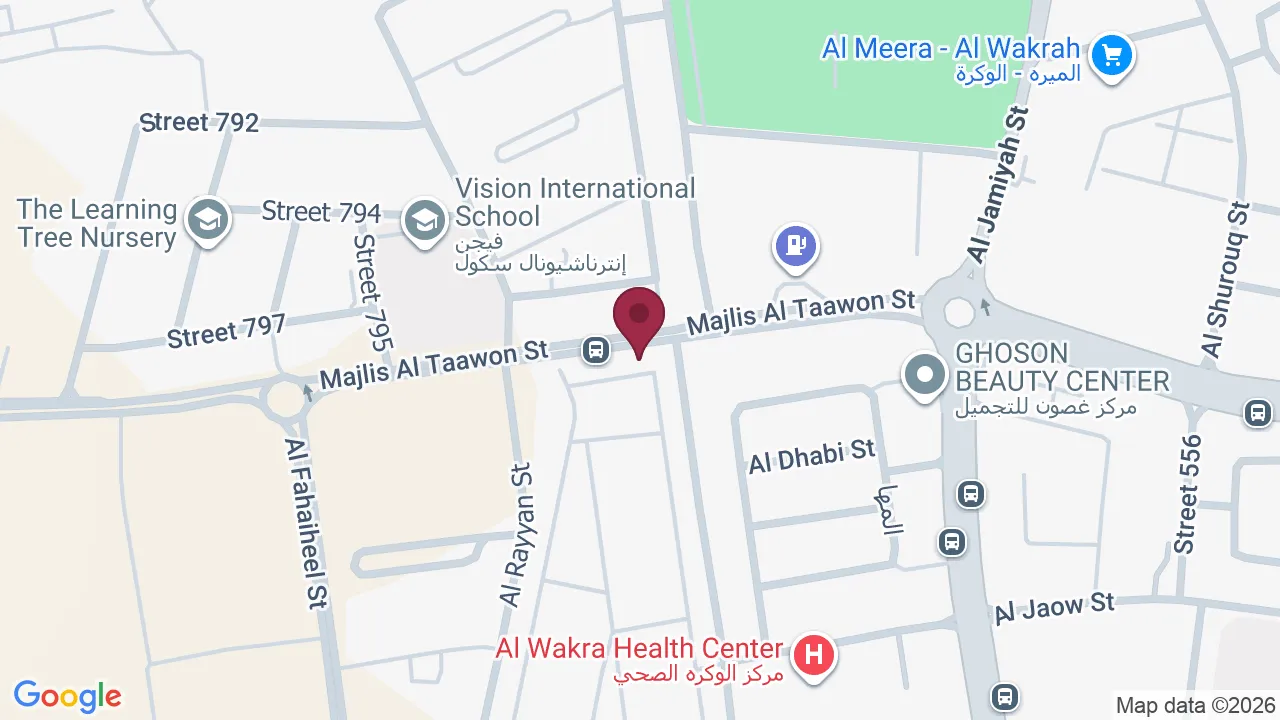 Map showing Five Beauty Lounge