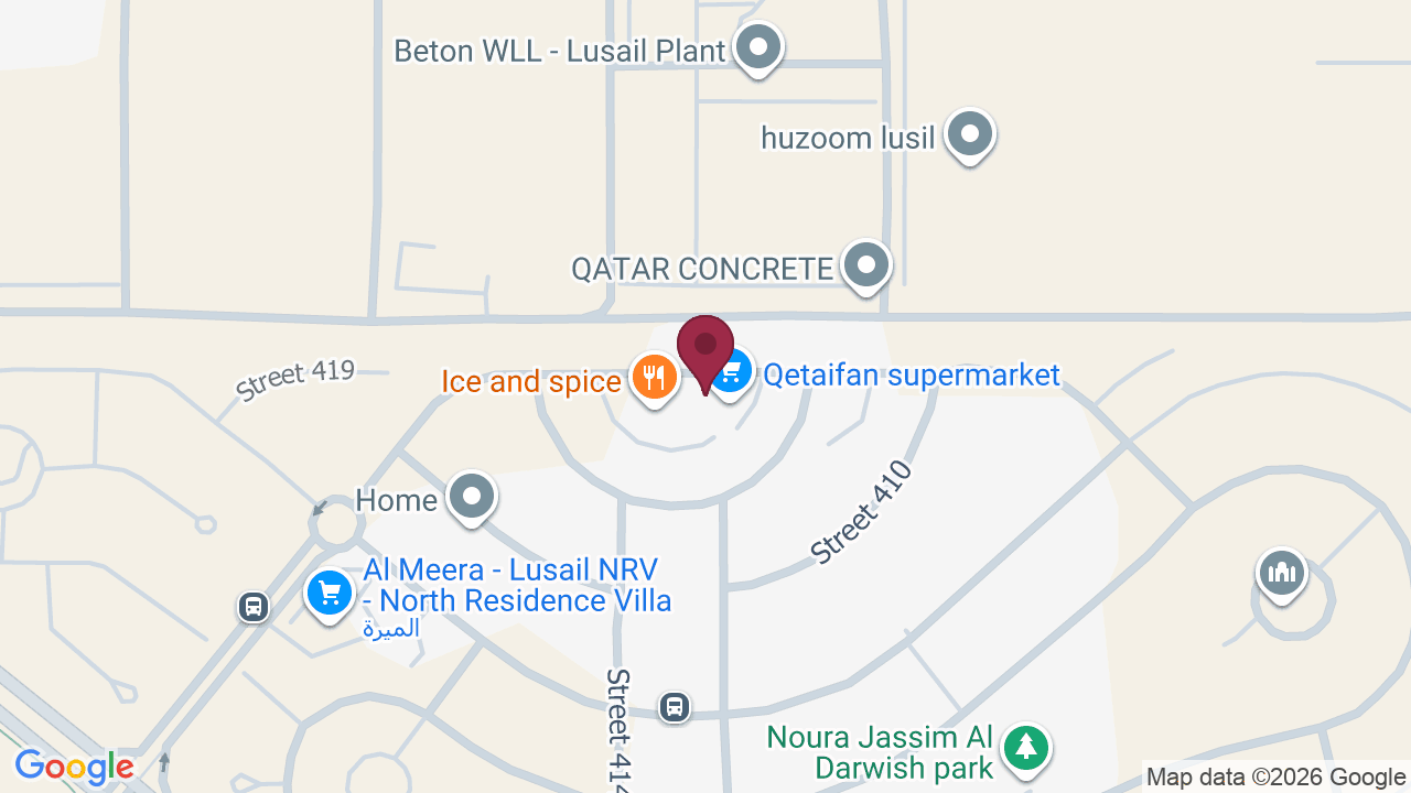 Map showing Beautify Salon بيوتيفاي