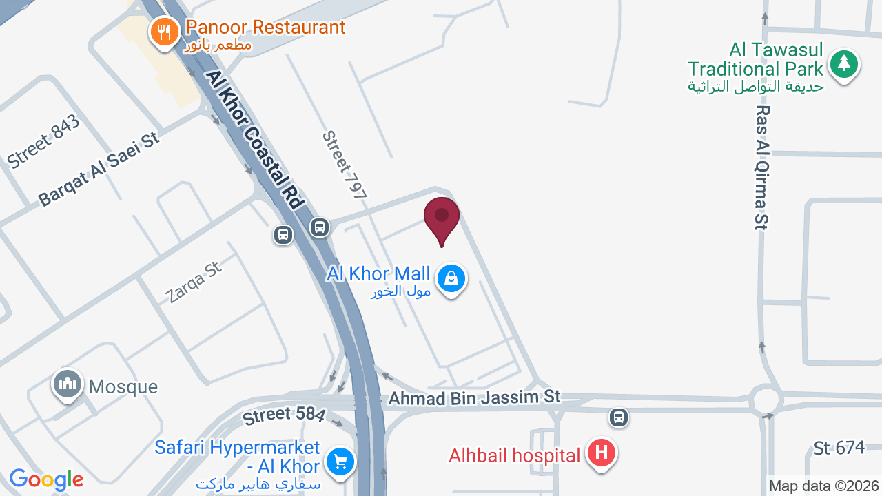 Map showing Smart Cutz