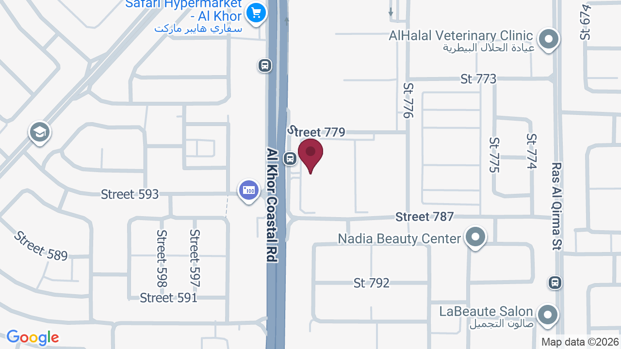 Map showing Shape Well Salon