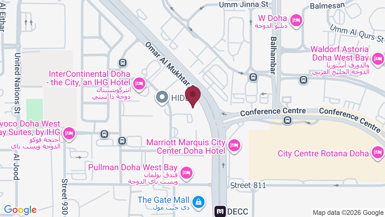 Map showing Barber bay Shop
