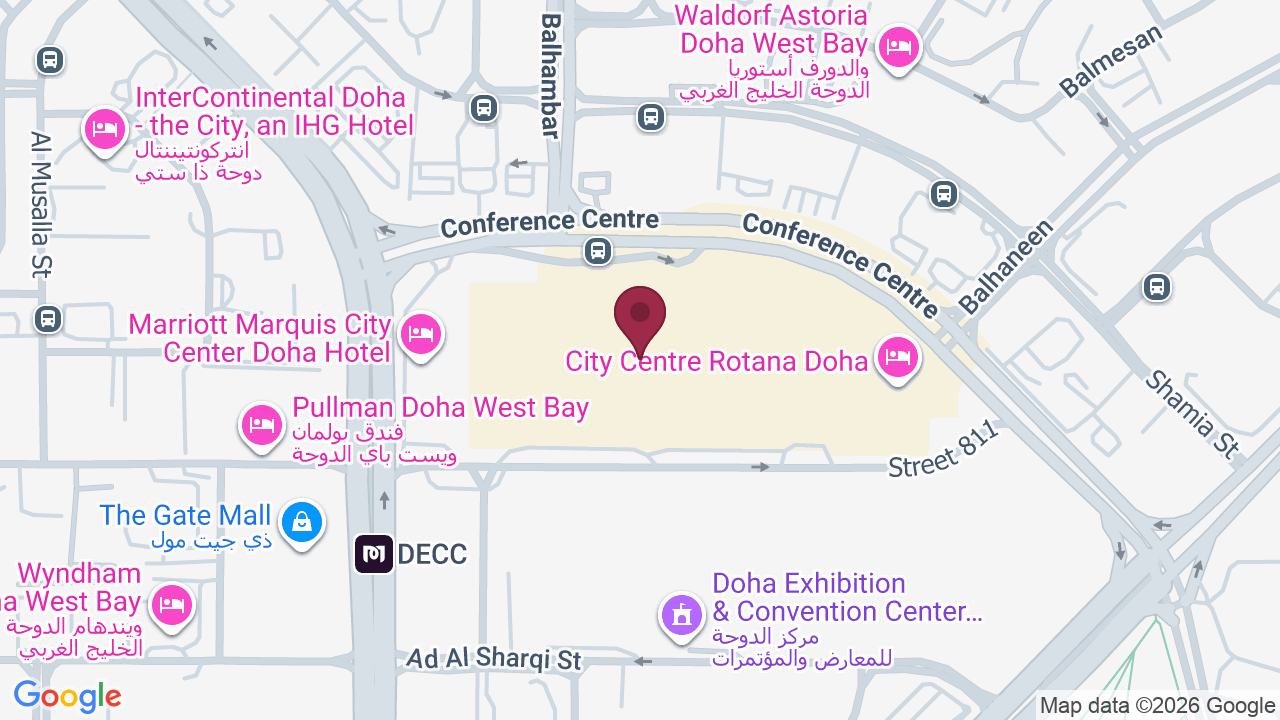 Map showing THE BARBER City Center Basement
