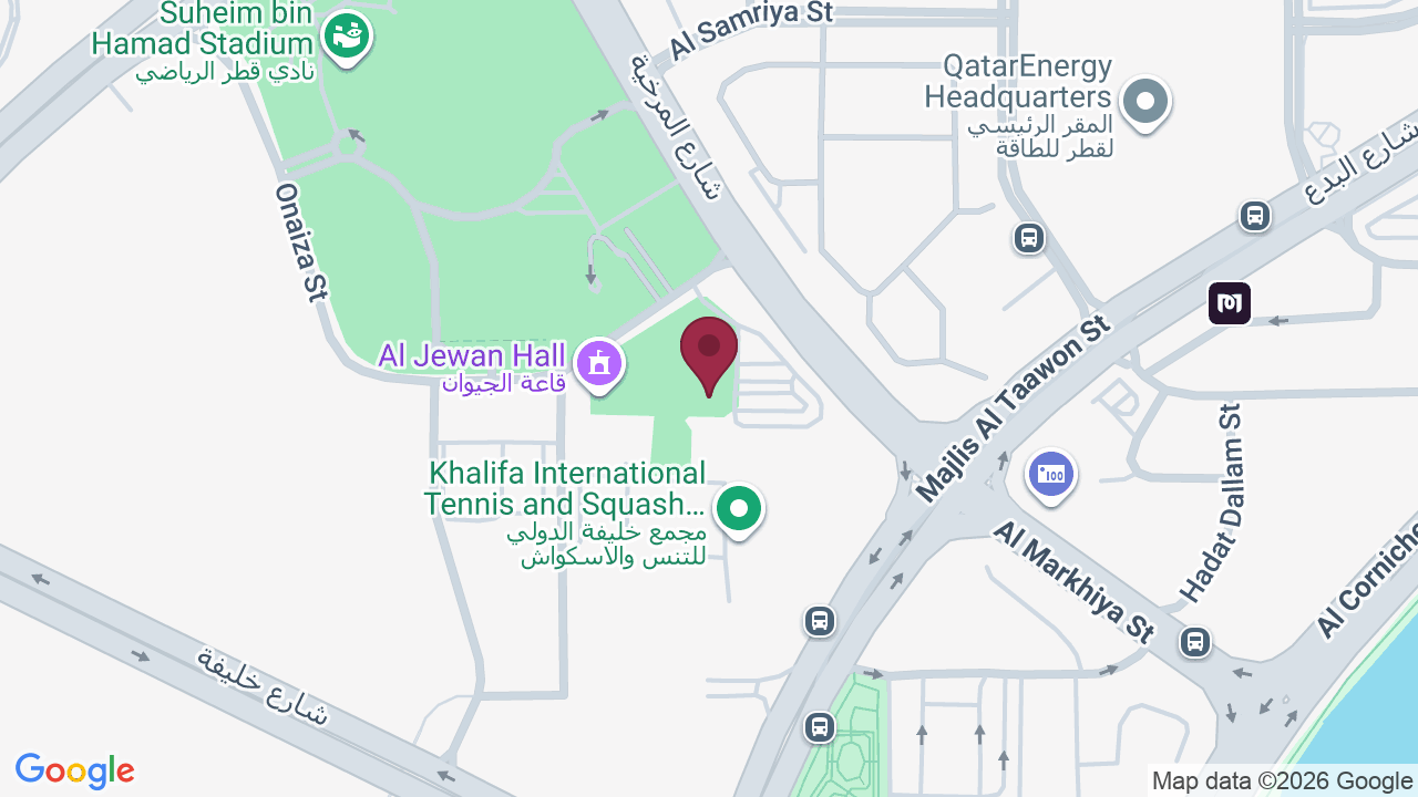 Map showing Khodor Baki | Barber Shop (Qatar)