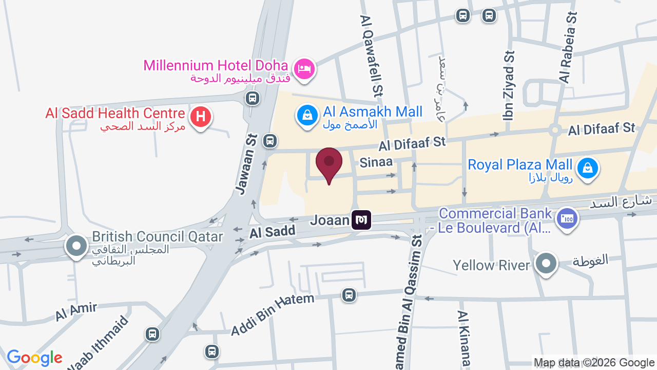 Map showing Just A Smile Salon