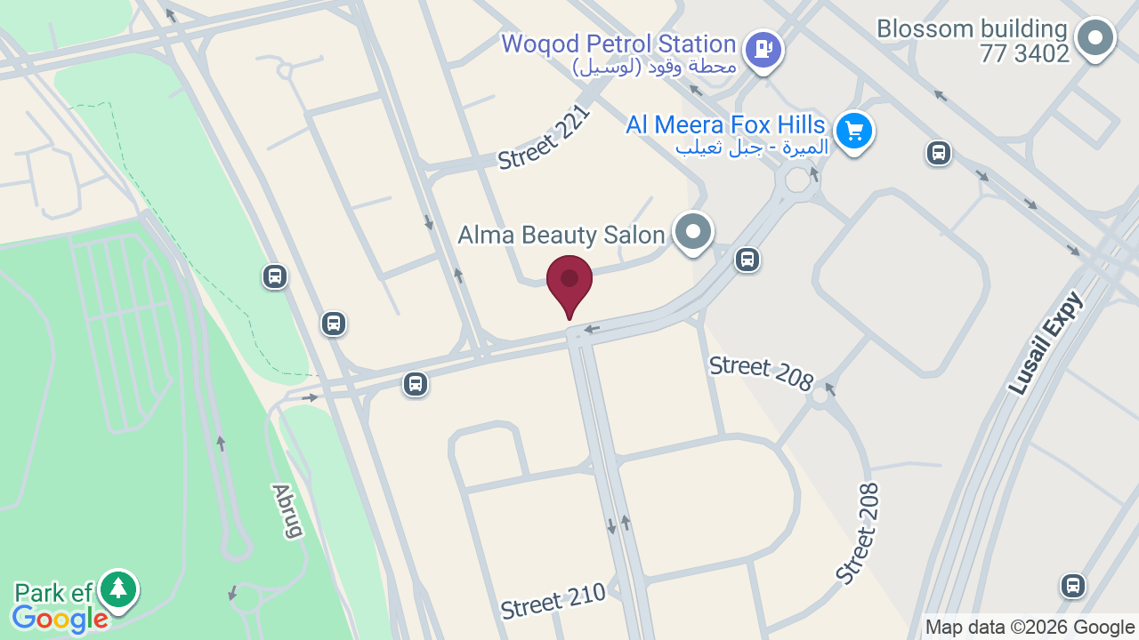 Map showing Janti Salon For Men