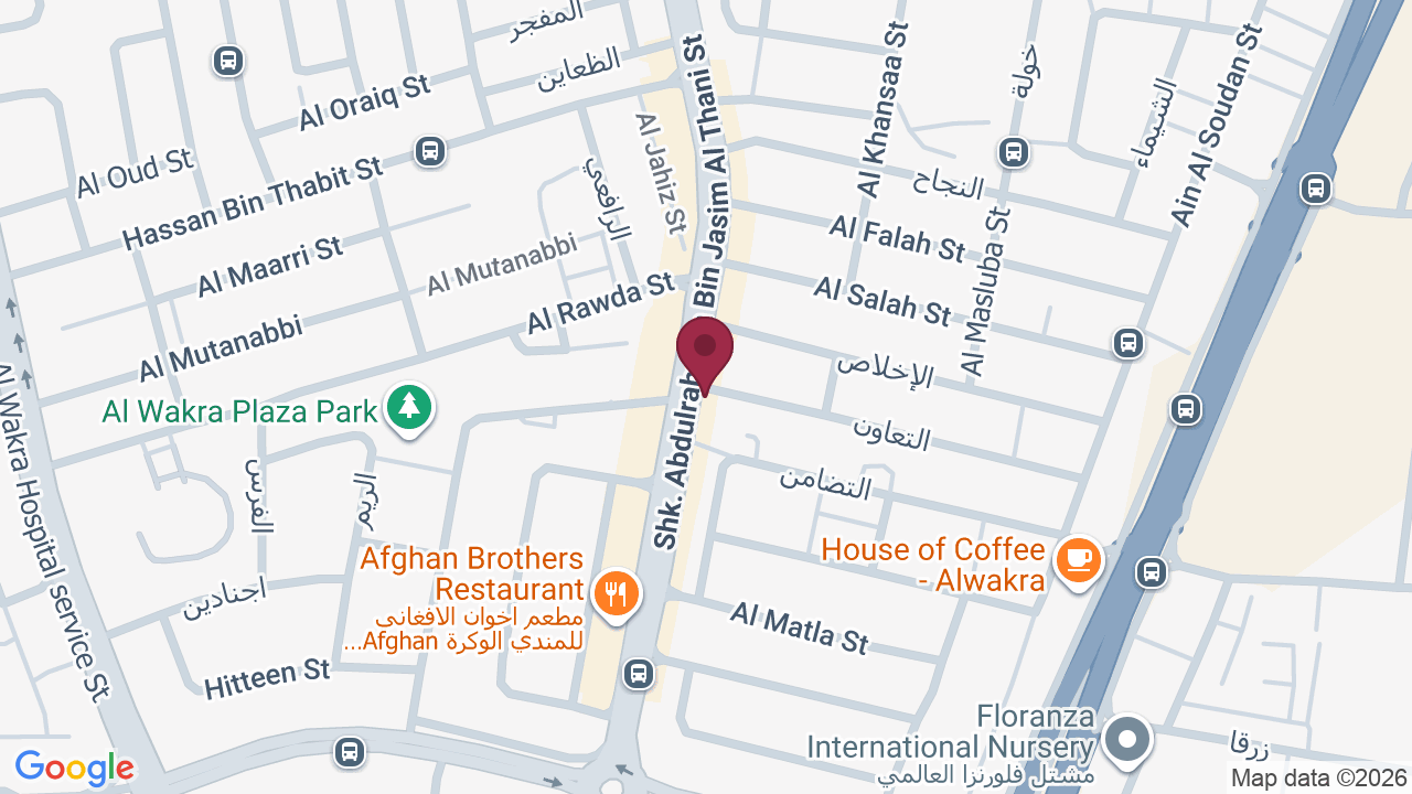 Map showing Samui Spa Thai Massage for Men