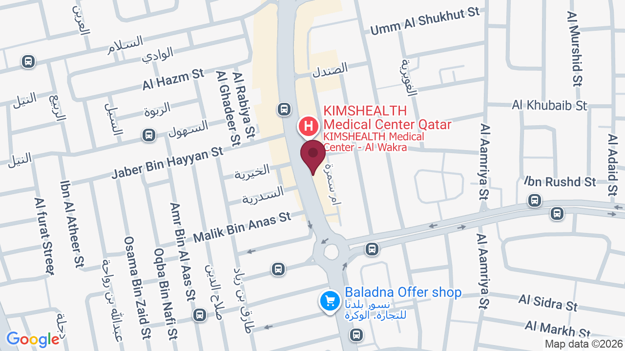Map showing Sport Massage Art – Al Wakrah