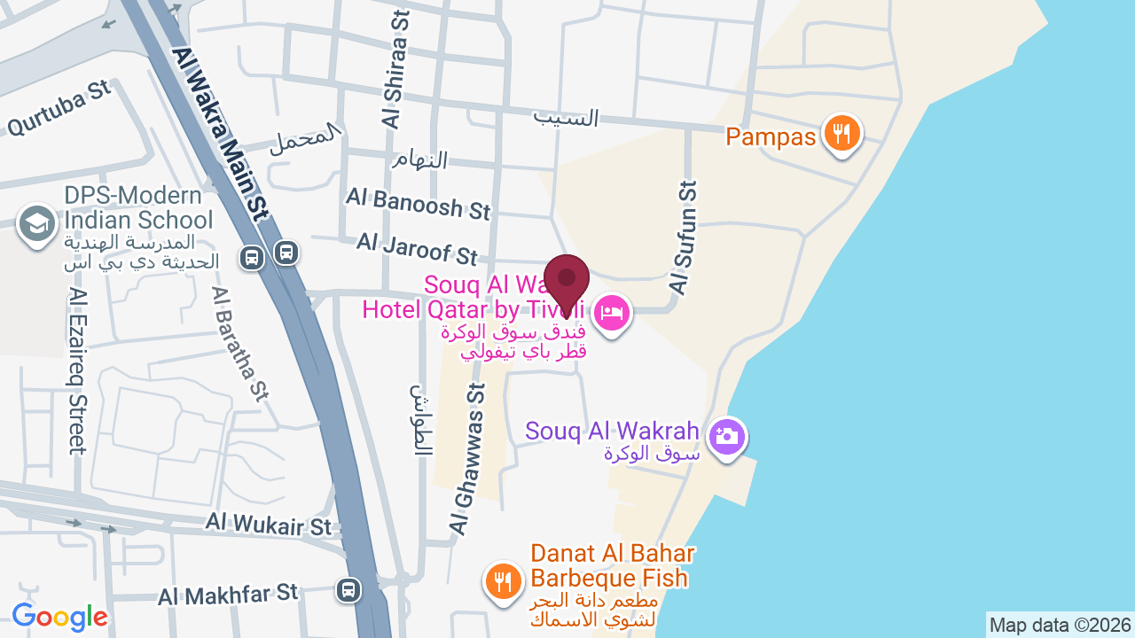 Map showing Rosewood Salon & Spa