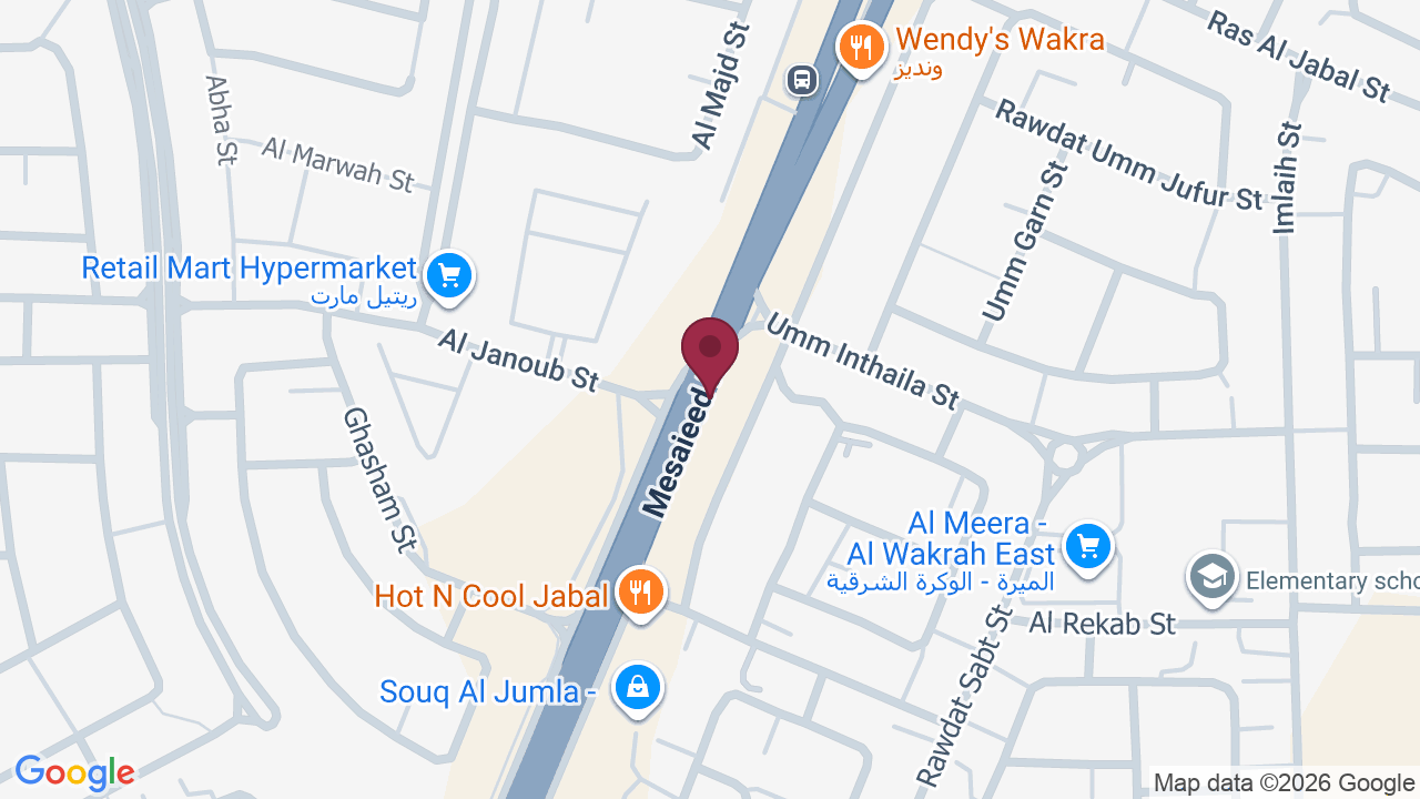 Map showing pro sport massage laides برو سبورت سيدات