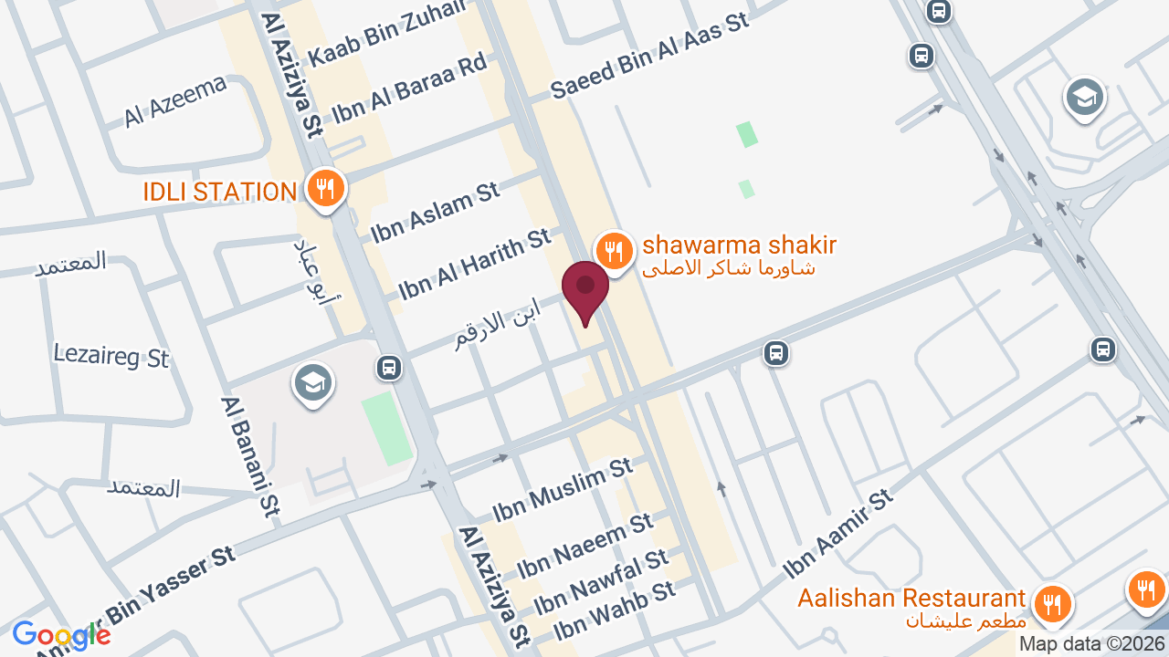 Map showing gemspa & bodymassage centre