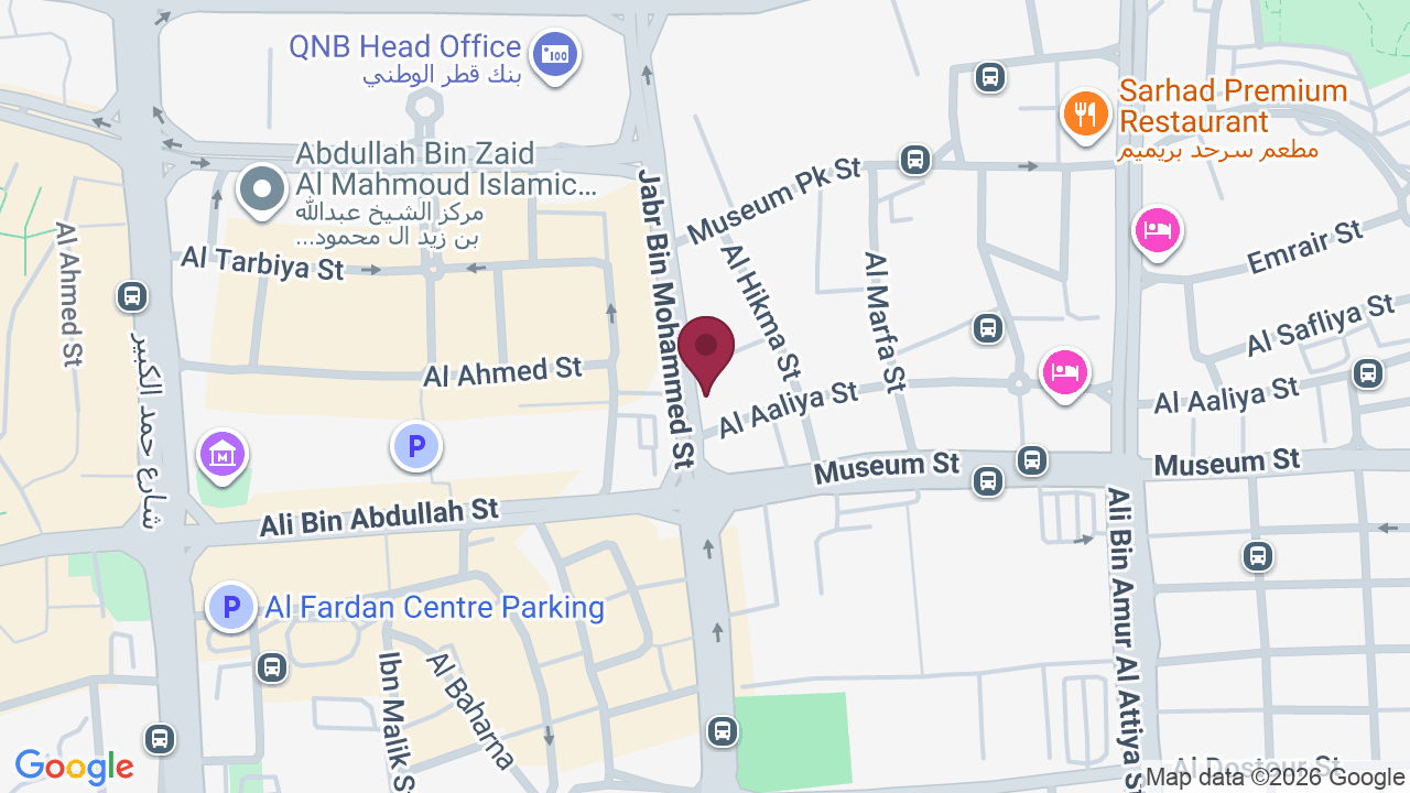 Map showing Rizos Spa Ramada