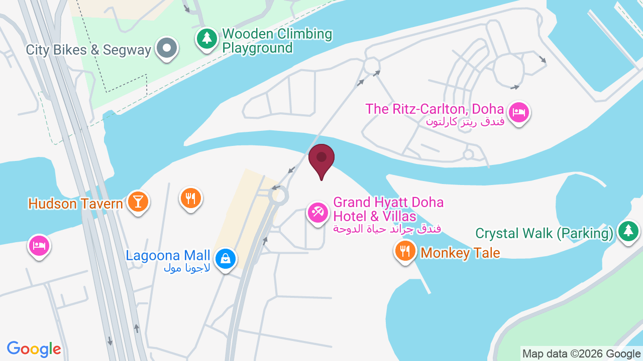 Map showing Jaula Spa & Club