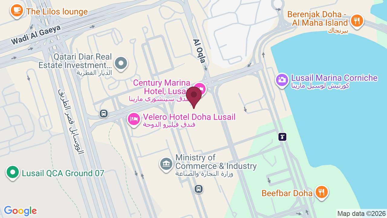 Map showing Jadore Nails & Beauty
