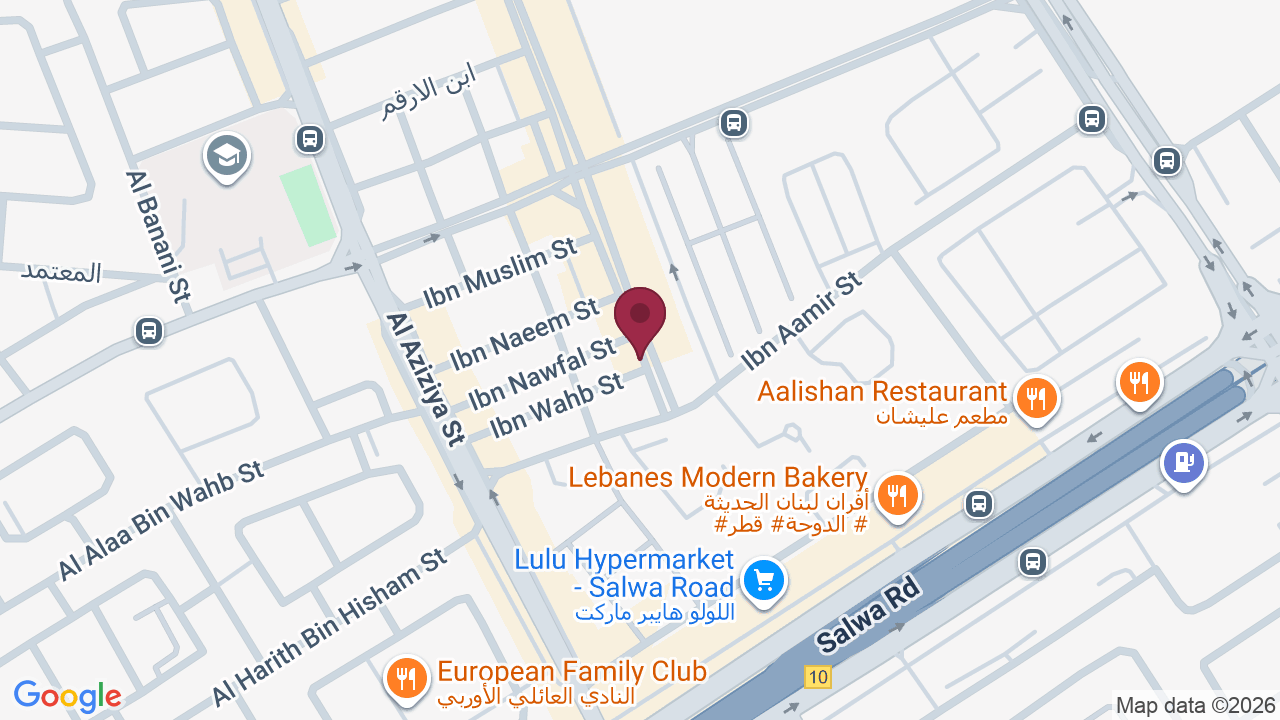 Map showing Es Beauty Salon
