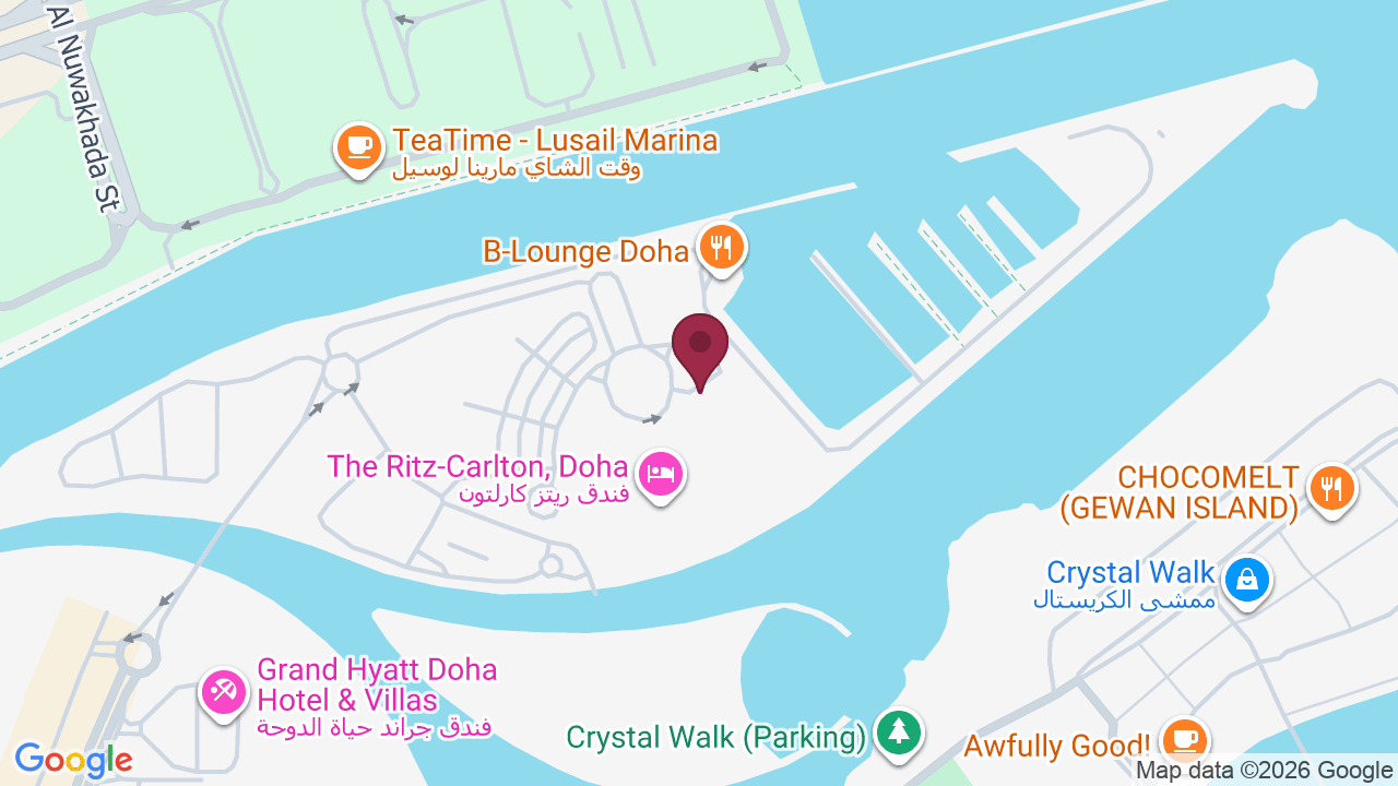 Map showing The Hair Lab