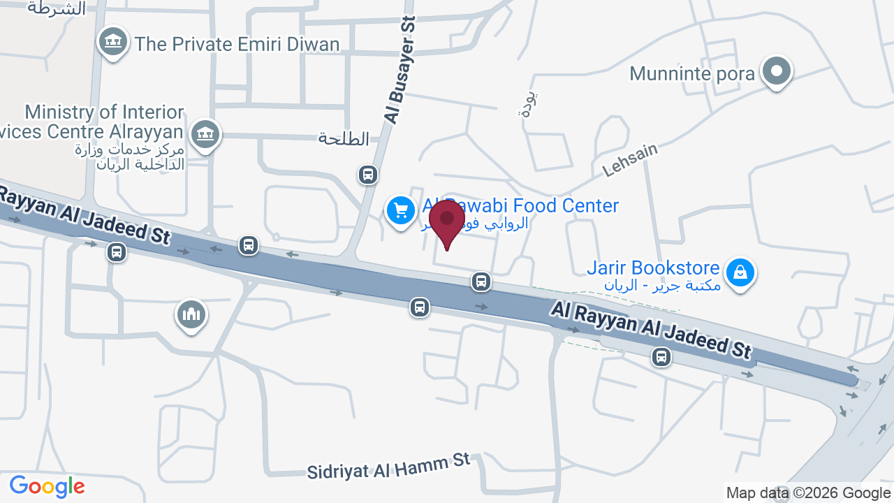 Map showing Yousef Afandi-Rayan