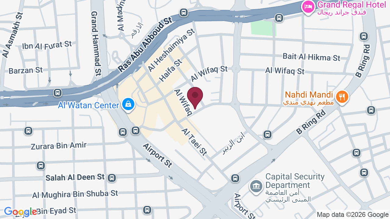 Map showing Legna Women Salon