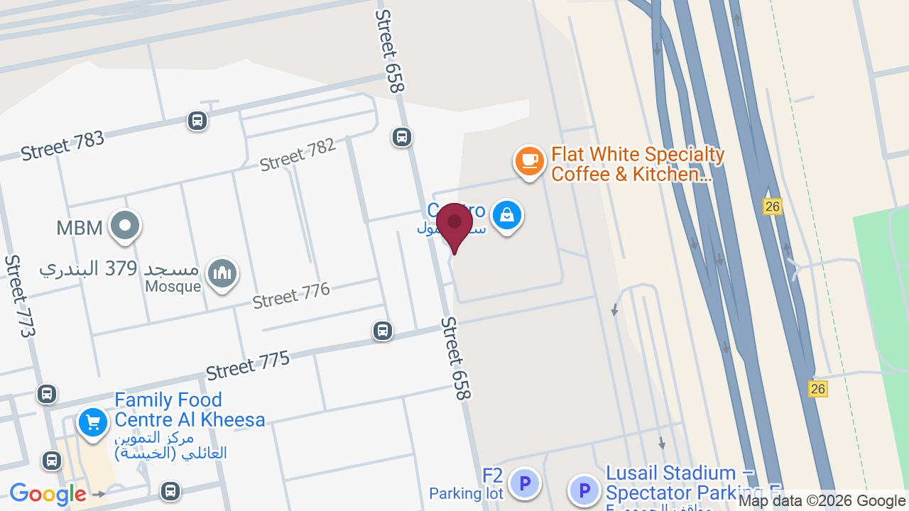 Map showing Nail Station – Centro Mall