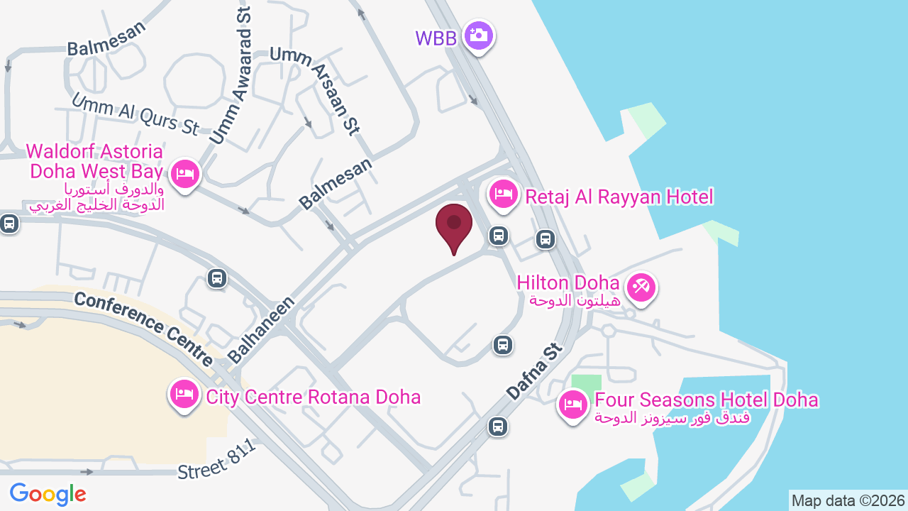 Map showing De Bodega Salon and Spa