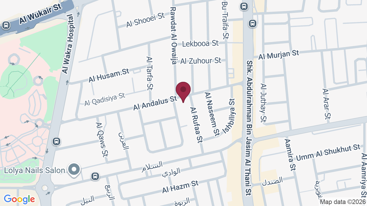 Map showing Style N Care Ladies Salon