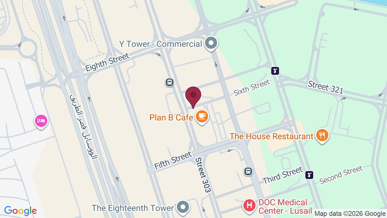 Map showing Bébélux Spa & Wellness