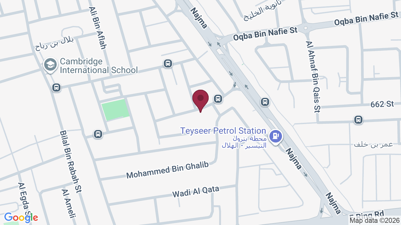 Map showing Al Hawra Beauty Salon